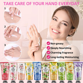 Gift presentation of VESPRO hand cream set for special occasions