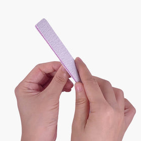 GigaGround nail files arranged neatly in a beauty kit