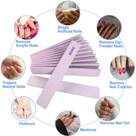 GigaGround nail files in a portable case for travel