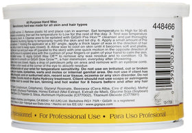 GIGI All Purpose Hard Wax application on skin