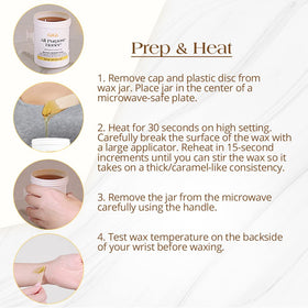 GIGI All Purpose Honee Soft Wax 8 oz side view