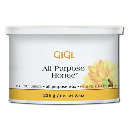 GIGI All Purpose Honee Wax 8 oz pack of 3 with natural ingredients