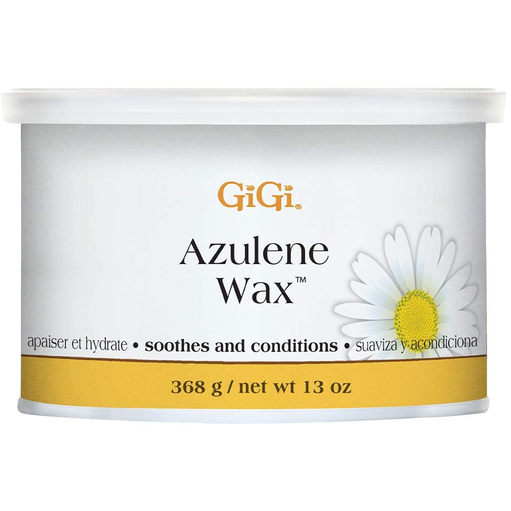 GIGI Azulene Soft Wax 13 oz front view with packaging