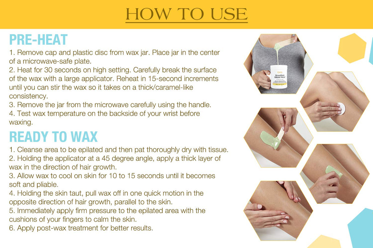 GIGI Brazilian Bikini Wax smooth skin result