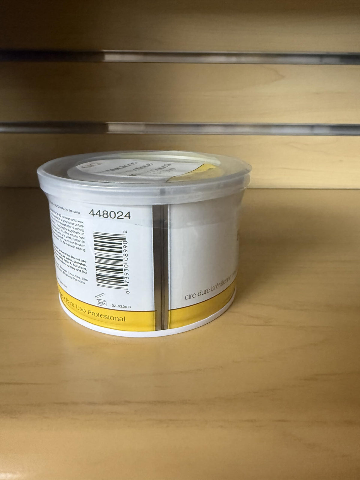 GIGI Brazilian Body Hard Wax 14 oz packaging details