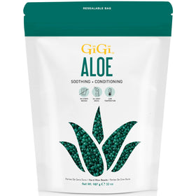 GIGI Hard Wax Beads Aloe Infused 32 oz packaging front view
