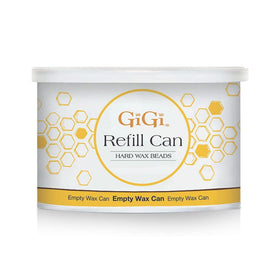 GIGI Hard Wax Beads Refill Can front view with label