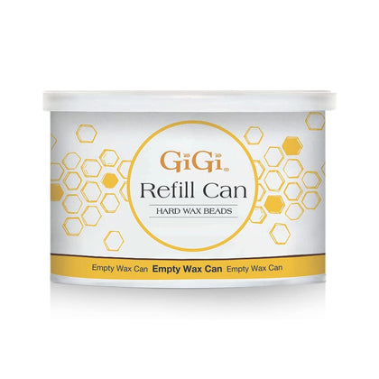 GIGI Hard Wax Beads Refill Can front view with label