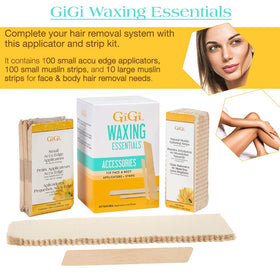 GIGI large muslin strips for effective hair removal