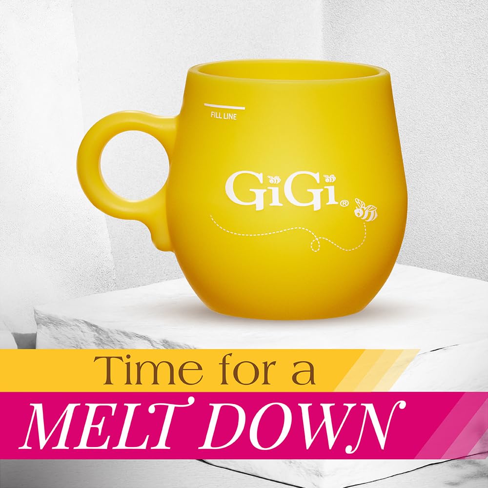 GIGI Microwave Wax Cup side view showcasing the handle