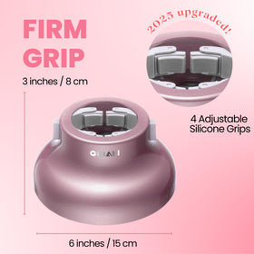 GIHALI Universal Hair Diffuser Rose Gold side view