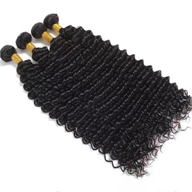 GIIPND 12A Deep Wave Bundles Human Hair side view