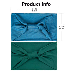 GiLi headband teal fabric close-up