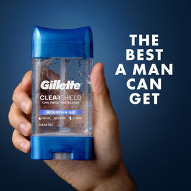 Gillette Antiperspirant Deodorant for Men with fresh Mountain Air scent
