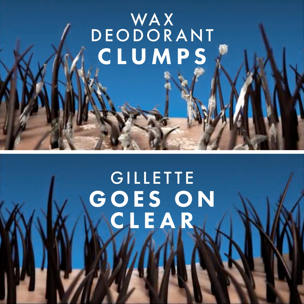 Gillette Antiperspirant Deodorant in bathroom setting