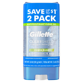 Gillette Antiperspirant Deodorant Pack of 2 front view