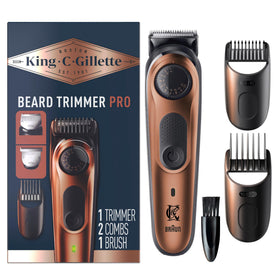 Gillette Beard Trimmer PRO front view with precision wheel