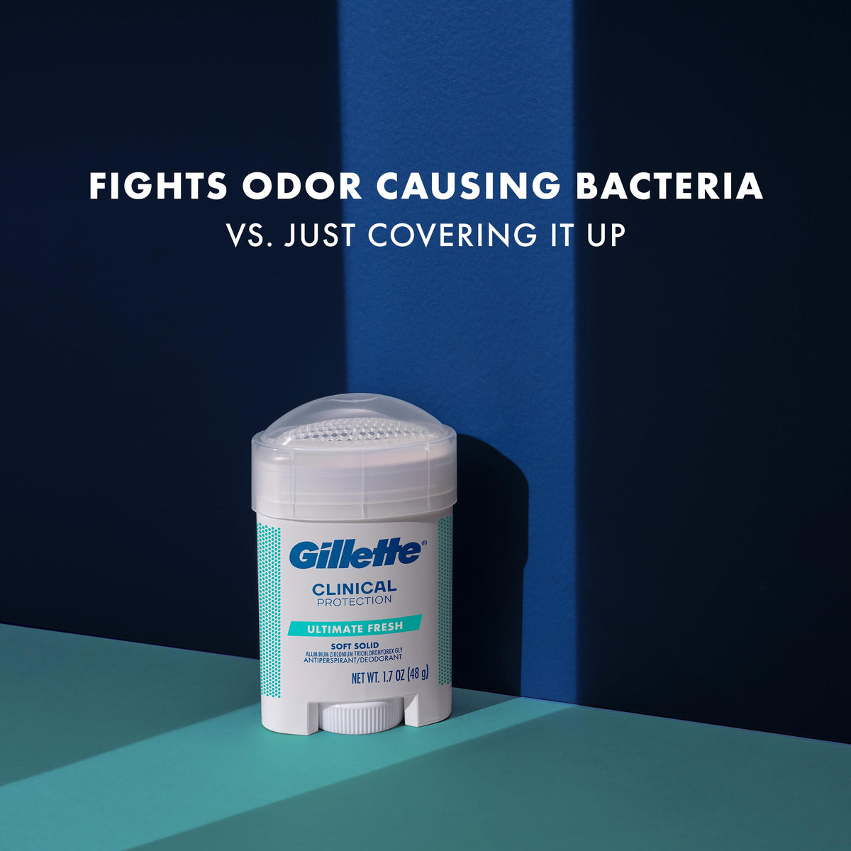 Gillette Clinical Antiperspirant Deodorant fresh scent description