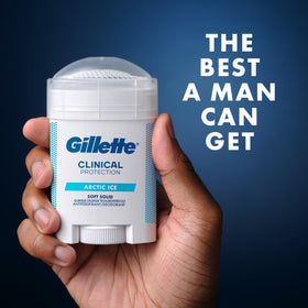 Gillette Clinical Antiperspirant Deodorant with ingredients list