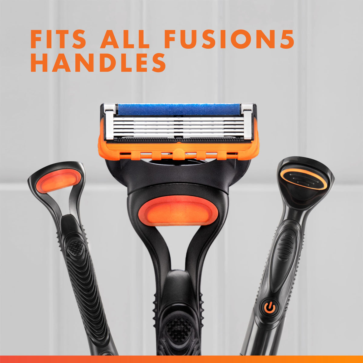 Gillette Fusion5 Men's Razor Blade showing blade stabilization feature