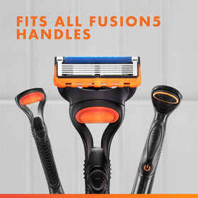 Gillette Fusion5 Men's Razor Blade showing blade stabilization feature