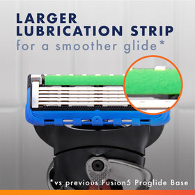 Gillette Fusion5 ProGlide Razor Blade refills on display
