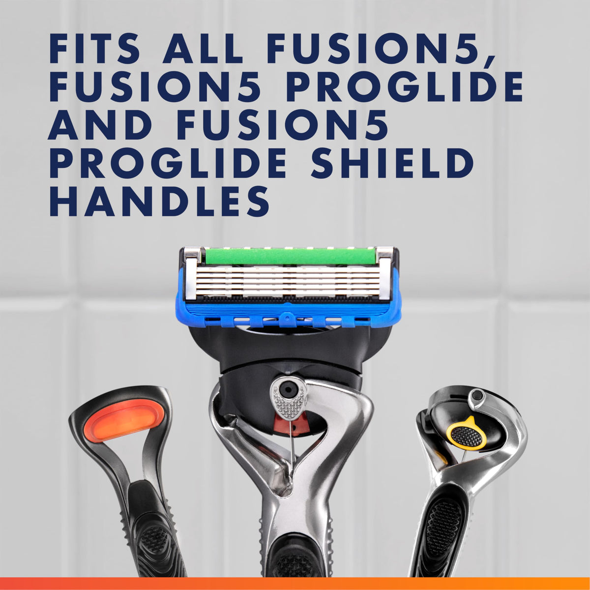 Gillette Fusion5 ProGlide Razor Blade refills with razor handle
