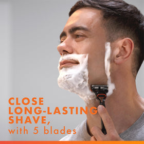 Gillette Fusion5 Razor with lubrication strip
