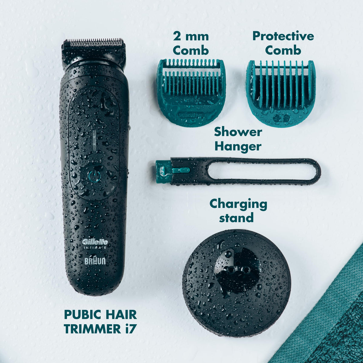 Gillette i7 Intimate Trimmer packaging front view