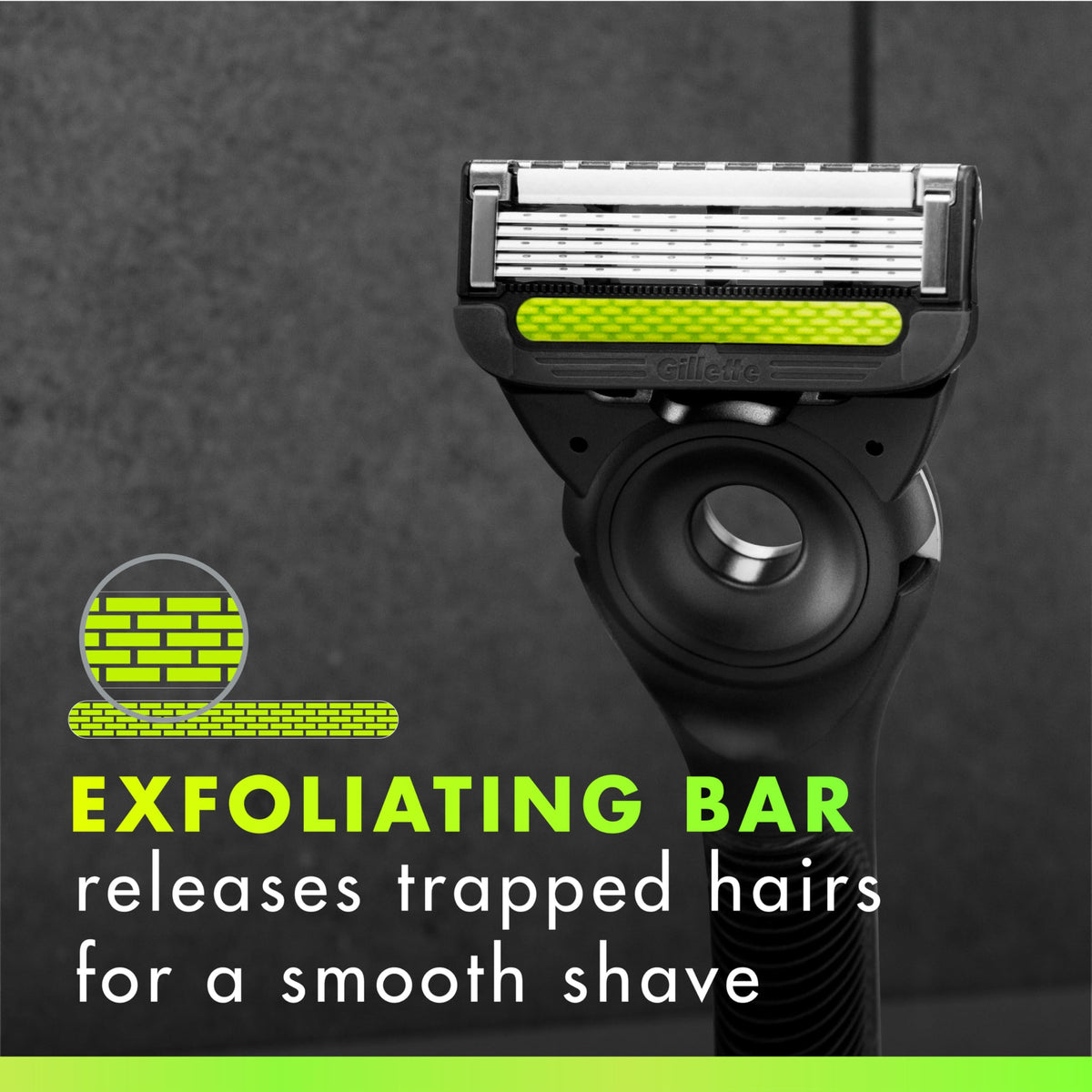 Gillette Labs Exfoliating Bar Razor packaging