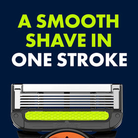 Gillette Labs NFL Bears Edition Razor in a grooming setup