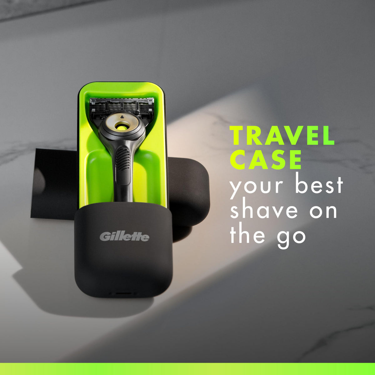 Gillette Labs shaving razor with Everglide Lubrastrip
