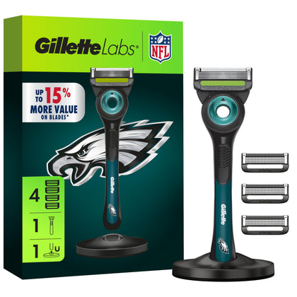 Gillette NFL Eagles Edition Shaving Razor with magnetic stand