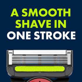 Gillette NFL Patriots Edition Shaving Razor showing flex disc feature
