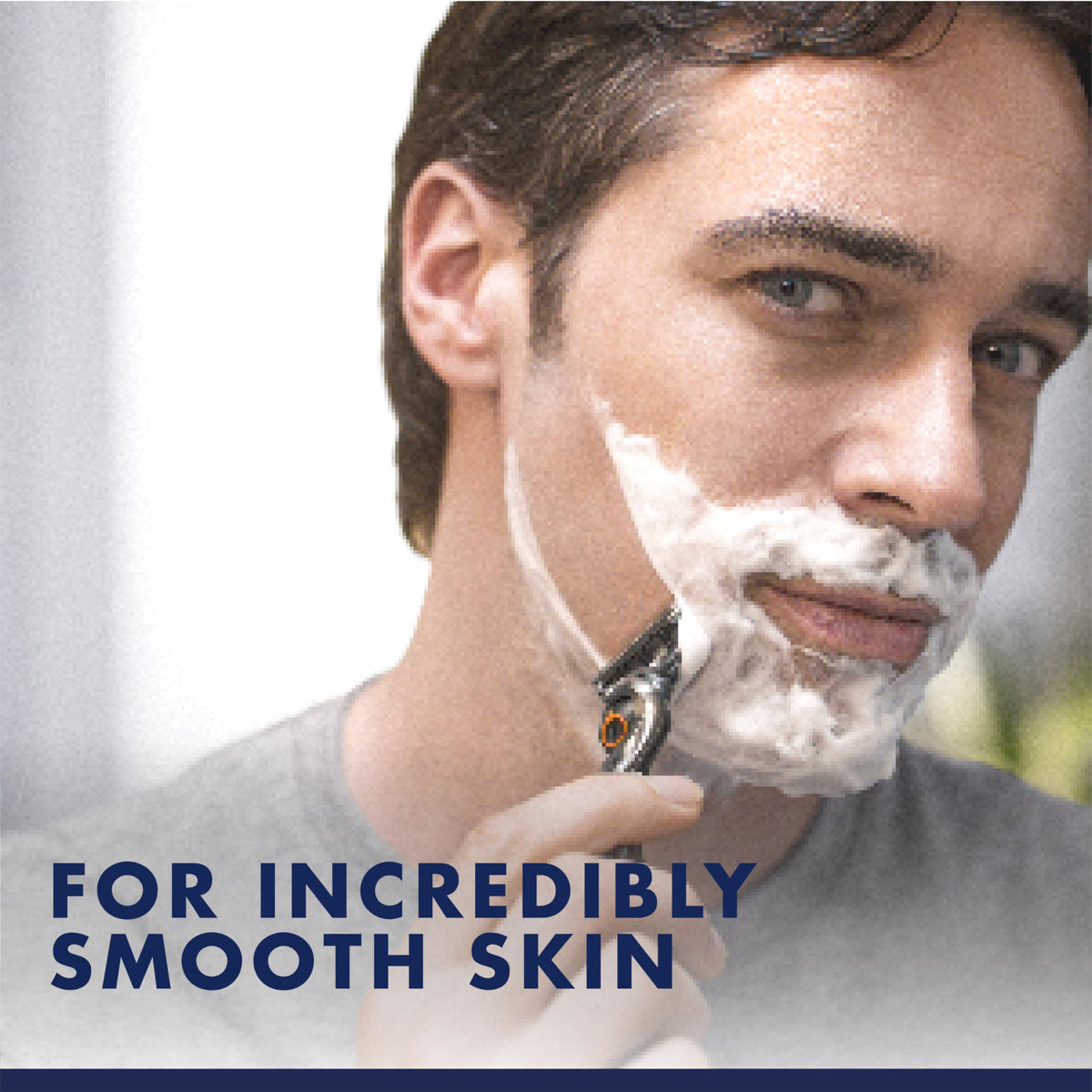 Gillette PRO Shaving Gel 7oz with rich lather demonstration