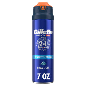 Gillette PRO Shaving Gel for Men 7oz front view