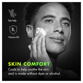 Gillette Rapid Foaming Shave Gel for Men, 7oz packaging