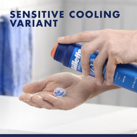 Gillette razor paired with PRO Shaving Gel for Men
