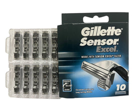 Gillette Sensor Excel Cartridges side view showing packaging