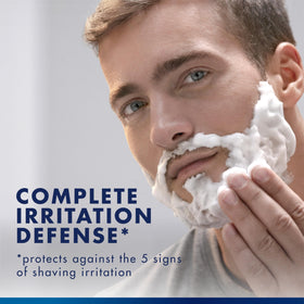 Gillette Series 3X Action Shave Gel Sensitive Twin Pack side view