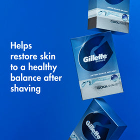 Gillette Series Cool Wave After Shave Lotion 100ml side view
