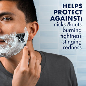 Gillette Series Shave Gel 6 pack with blue-white packaging