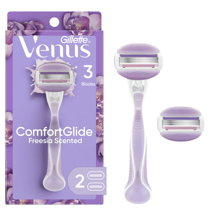 Gillette Venus ComfortGlide Freesia Women's Razor front view