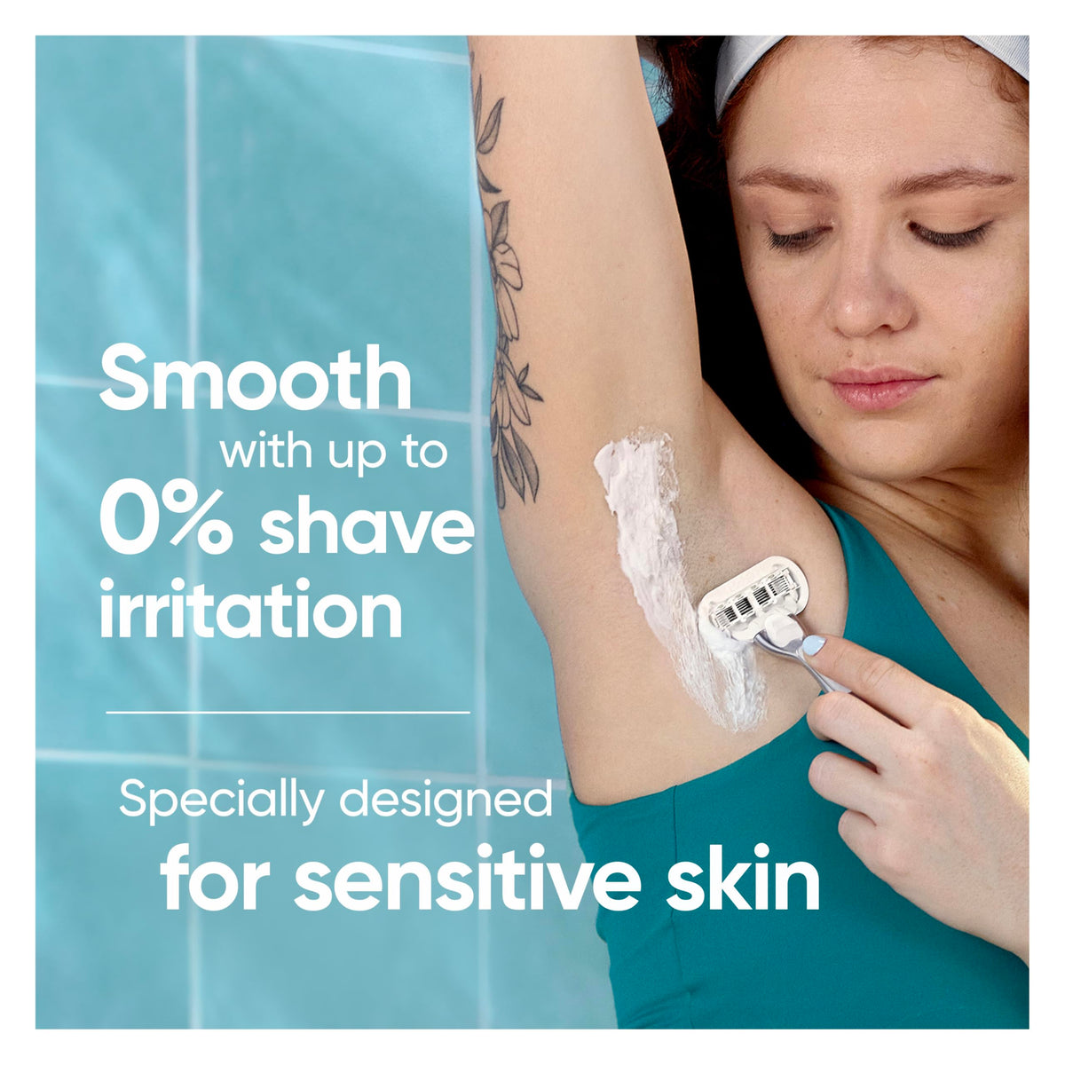 Gillette Venus Extra Smooth Razor Refills 5 Count side view