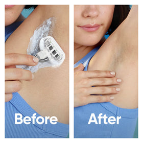 Gillette Venus Extra Smooth Sensitive Razor Blade showing aloe infusion