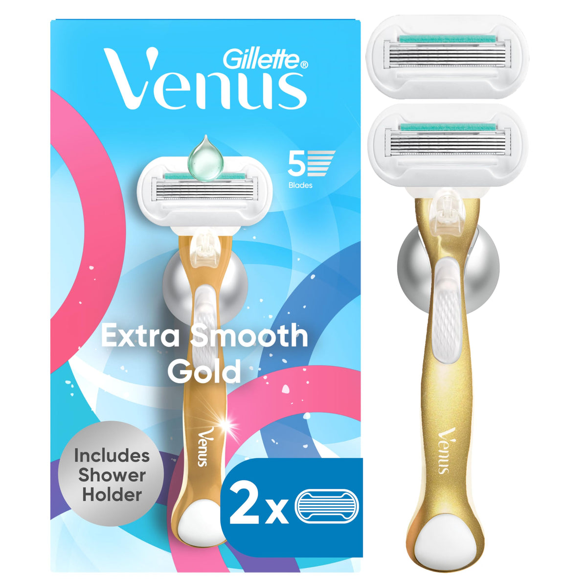 Gillette Venus Extra Smooth Sensitive Women's Razor front view