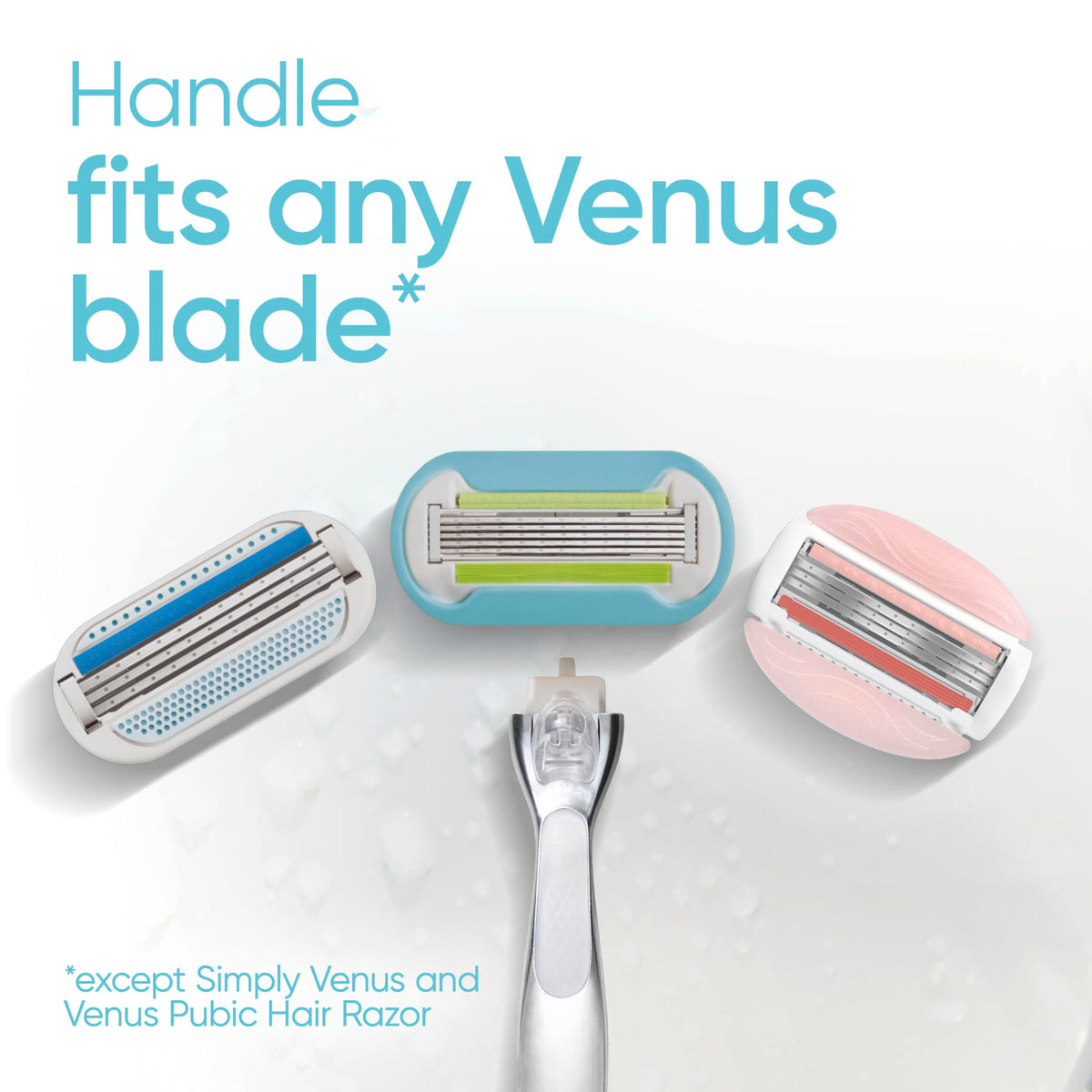 Gillette Venus Razor in shower holder