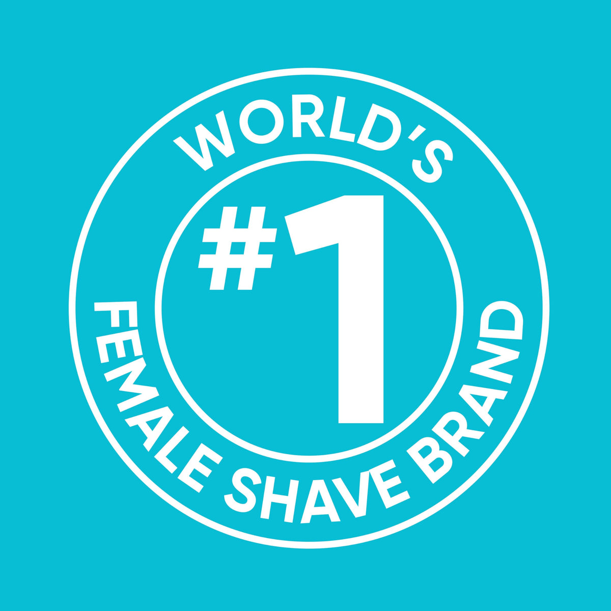 Gillette Venus Razor with microcomb capturing hair