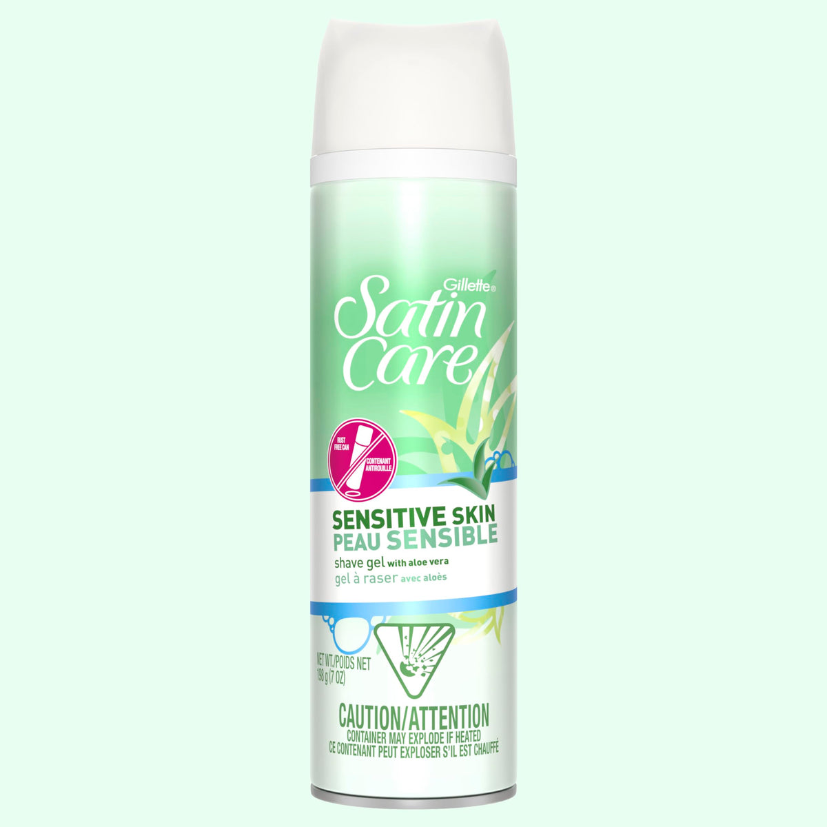 Gillette Venus Satin Care Sensitive Skin Shave Gel pack of 2