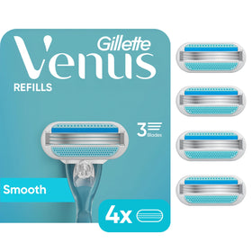 Gillette Venus Women's Original 3 Blade Razor Refills packaging front view